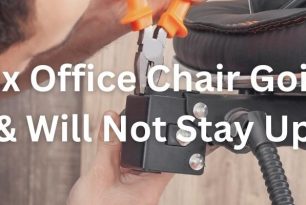 How to Fix Office Chair Going Down & Will Not Stay Up