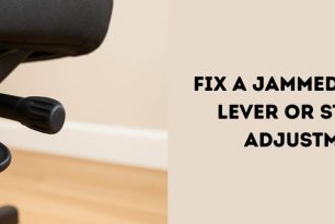 Fix a Jammed Office Chair Lever or Stuck Height Adjustment Knob Fix a Jammed Office Chair Lever or Stuck Height Adjustment Knob