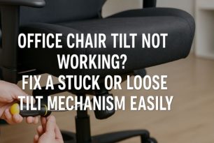 Office Chair Tilt Not Working? Fix a Stuck or Loose Tilt Mechanism Easily