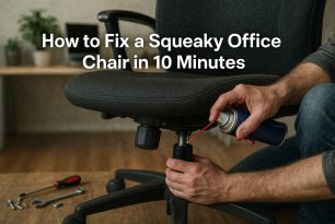 How to Fix a Squeaky Office Chair in 10 Minutes