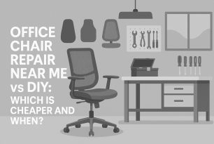 Office Chair Repair Near Me vs DIY: Which Is Cheaper and When?