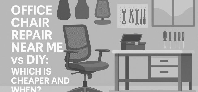 Office Chair Repair Near Me vs DIY: Which Is Cheaper and When? Office Chair Repair Near Me vs DIY: Which Is Cheaper and When?