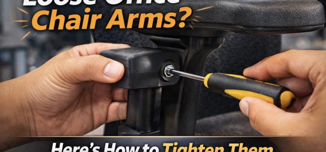 Loose Office Chair Arms? Here’s How to Tighten Them