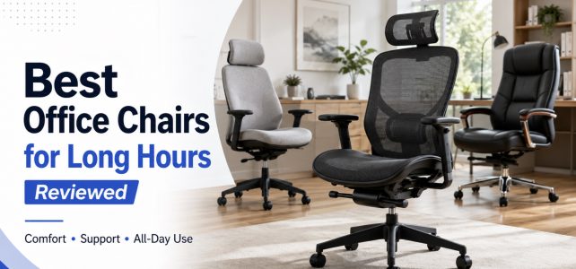 Best Office Chairs for Long Hours Reviewed